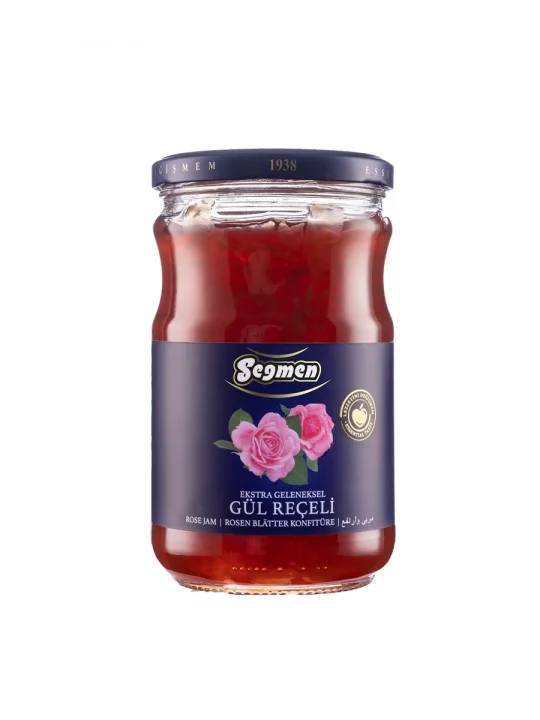 Seğmen Gül Reçeli Kavanoz 800g