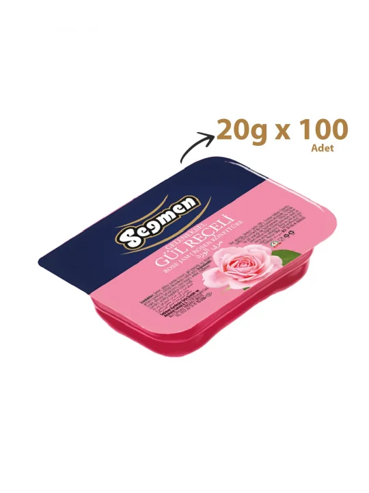 Seğmen Gül Reçeli Piknik 20g (100’lü)