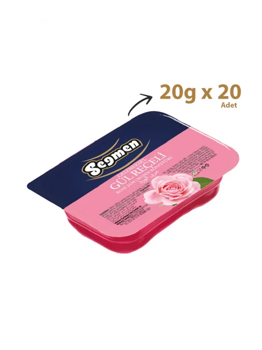 Seğmen Gül Reçeli Piknik 20g (20’li)