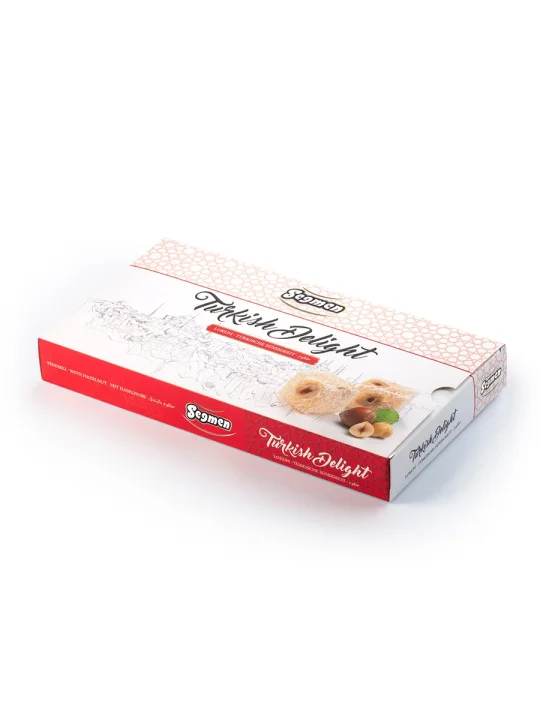 Seğmen Hindistan Cevizli Fındıklı Lokum Kutu 500g