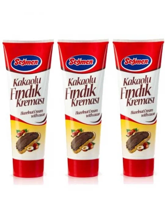 Seğmen Kakaolu Fındık Kreması Tüp 300g (3lü)