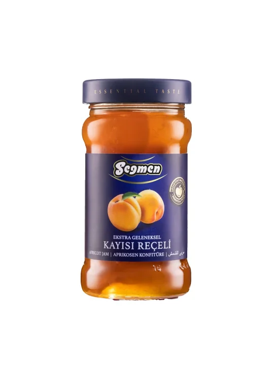 Seğmen Kayısı Reçeli Kavanoz 380g