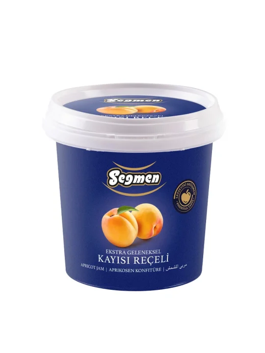 Seğmen Kayısı Reçeli Kova 1000g