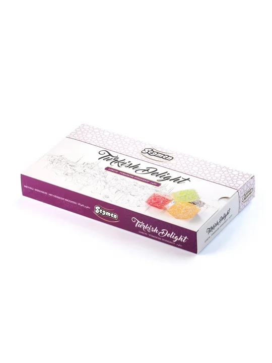 Seğmen Meyveli Hindistan Cevizli Lokum Kutu 500g