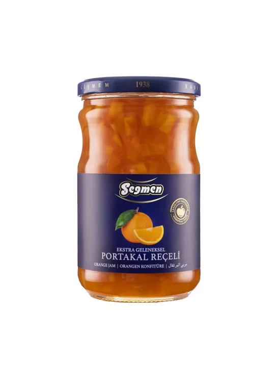 Seğmen Portakal Reçeli Kavanoz 800g