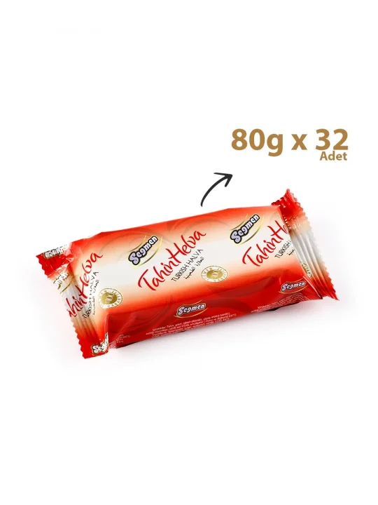 Seğmen Sade Tahin Helva Paket 80g (32li)