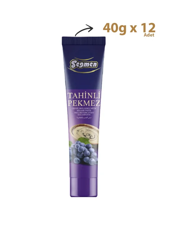 Seğmen Tahinli Pekmez Tüp 40g (12li)