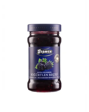 Seğmen Böğürtlen Reçeli Kavanoz 380g