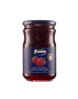 Seğmen Çilek Reçeli Kavanoz 800g