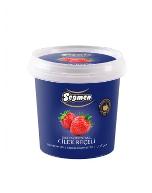 Seğmen Çilek Reçeli Kova 1000g