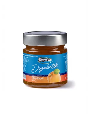 Seğmen Diyabetik Kayısı Reçeli Kavanoz 270g