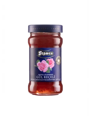Seğmen Gül Reçeli Kavanoz 380g