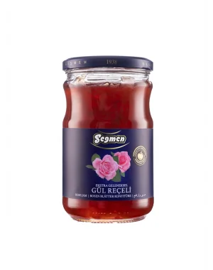 Seğmen Gül Reçeli Kavanoz 800g