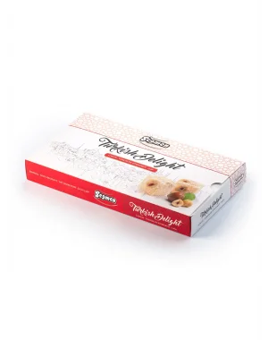Seğmen Hindistan Cevizli Fındıklı Lokum Kutu 500g