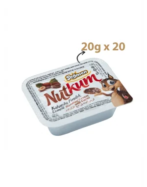Seğmen Kakaolu Fındık Kreması Piknik 20g (20’li)