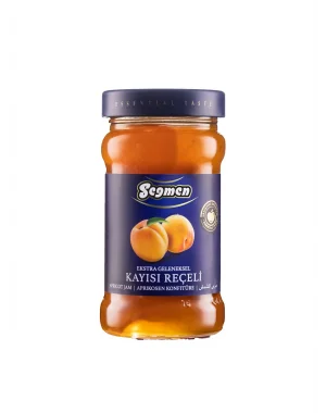 Seğmen Kayısı Reçeli Kavanoz 380g