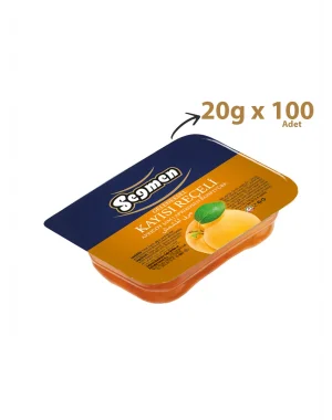Seğmen Kayısı Reçeli Piknik 20g (100’lü)