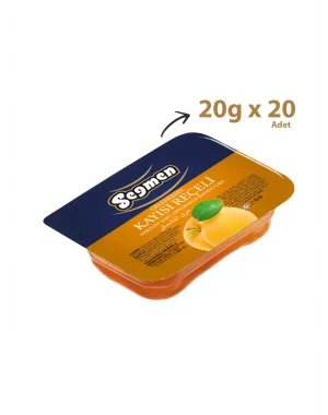 Seğmen Kayısı Reçeli Piknik 20g (20’li)