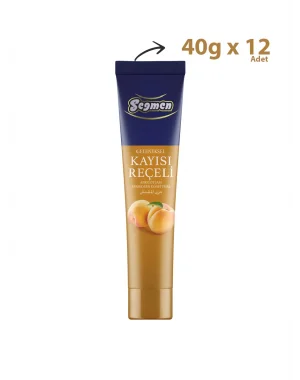 Seğmen Kayısı Reçeli Tüp 40g (12li)