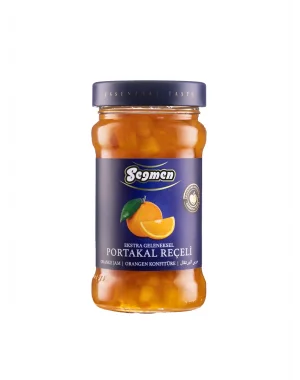 Seğmen Portakal Reçeli Kavanoz 380g