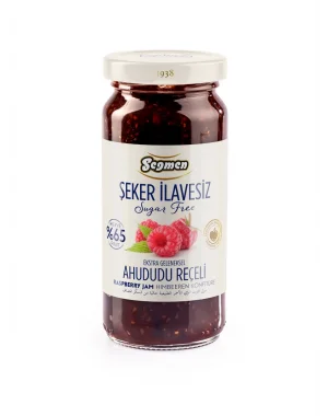 Seğmen Şeker İlavesiz Ahududu Reçeli Kavanoz 270g