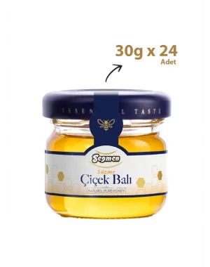 Seğmen Süzme Çiçek Balı Kavanoz 30g (24’lü)