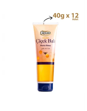 Seğmen Süzme Çiçek Balı Tüp 40g (12li)