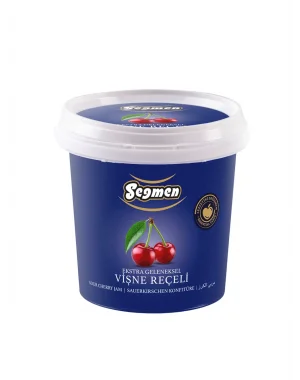 Seğmen Vişne Reçeli Kova 1000g