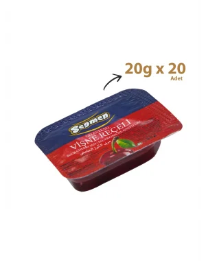 Seğmen Vişne Reçeli Piknik 20g (20’li)
