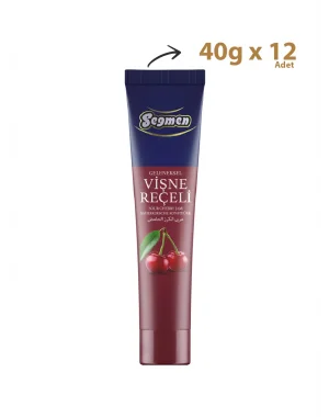 Seğmen Vişne Reçeli Tüp 40g (12li)