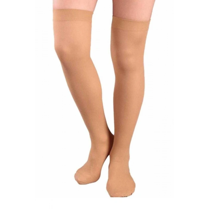 Giyim 12 Adet Mus Kaçmaz Lastikli Çorap 70 Denye 38 Bronz