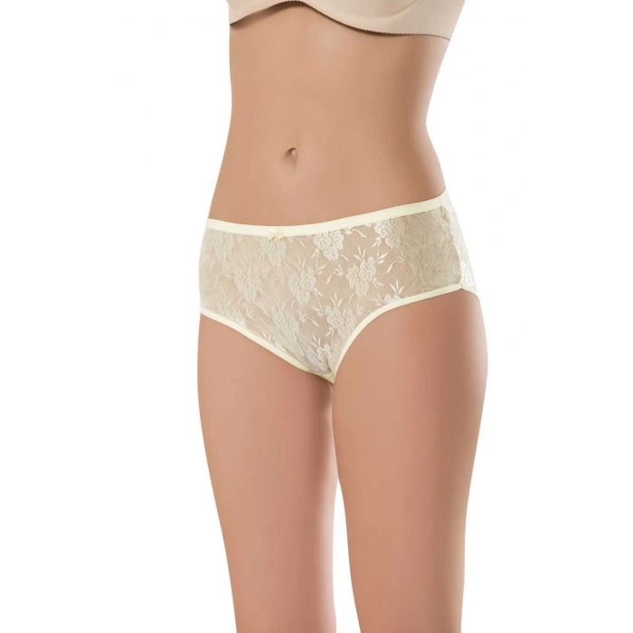 Giyim 5 Adet Kadın Komple Tül Dantel Bato Külot