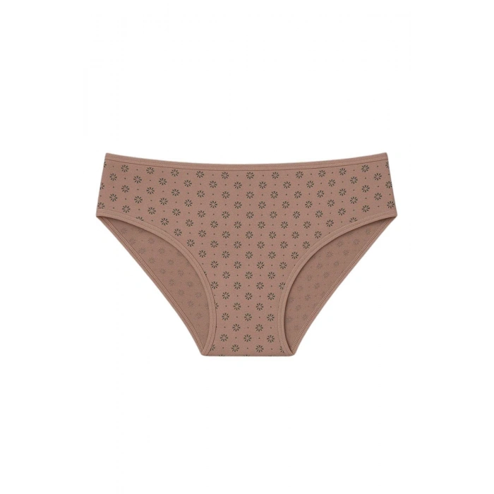 Giyim 7 Li Desenli Külot Kadın