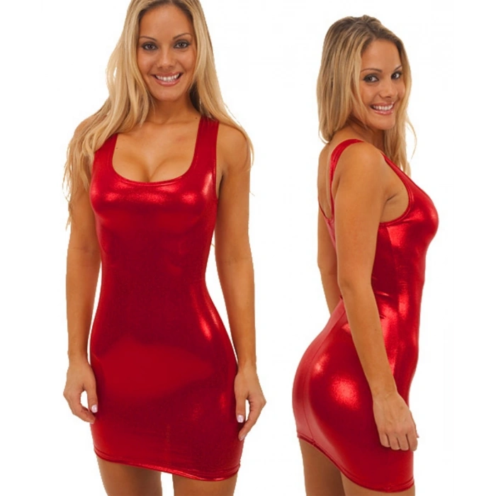 Giyim  B100710 Lame Mini Elbise