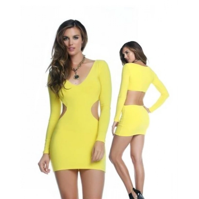 Giyim B101004 Seksi Mini Elbise
