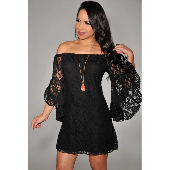 Giyim  B101225 Dantelli Elbise