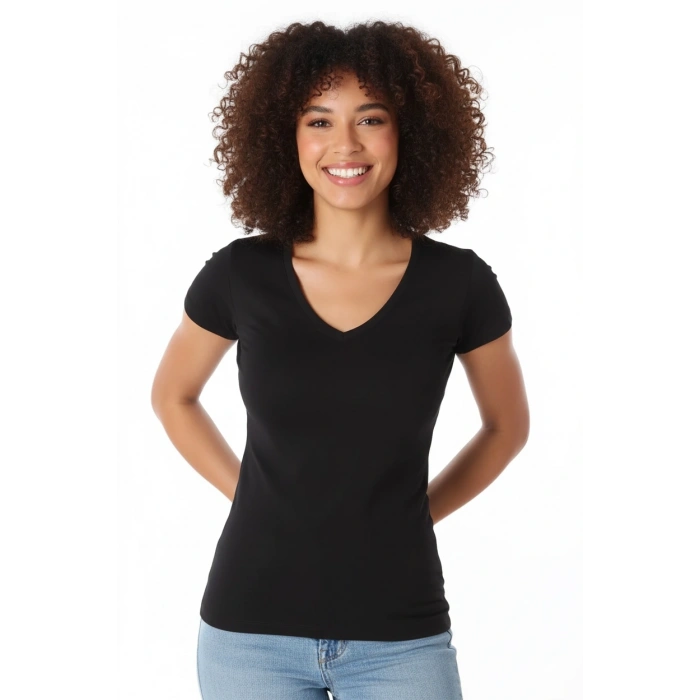 Giyim Berrak Bayan Kısa V Yaka 2132