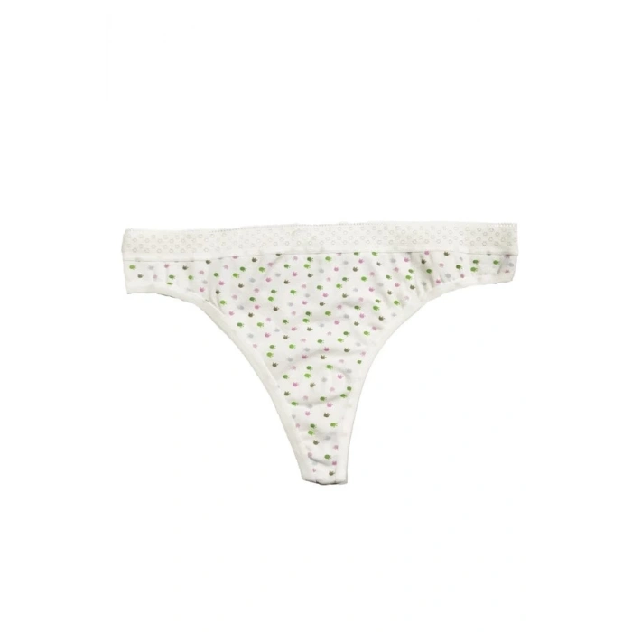 Giyim Berrak Kadın Pati Baskılı Tanga 2339
