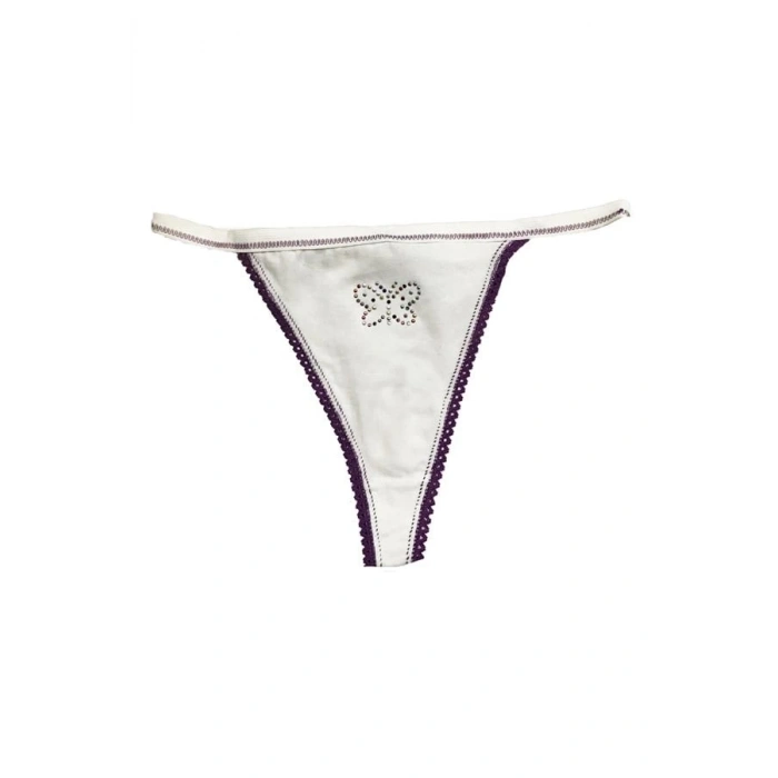 Giyim Berrak Kadın Taş Baskılı Tanga 2280