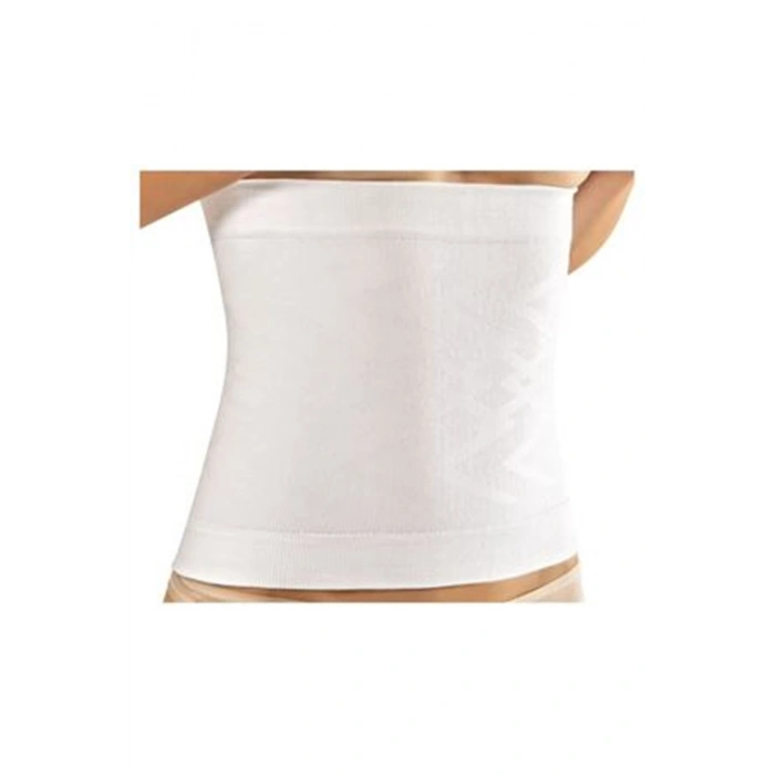 Giyim Beyaz Kadın Dikişsiz Bel Korse - 770