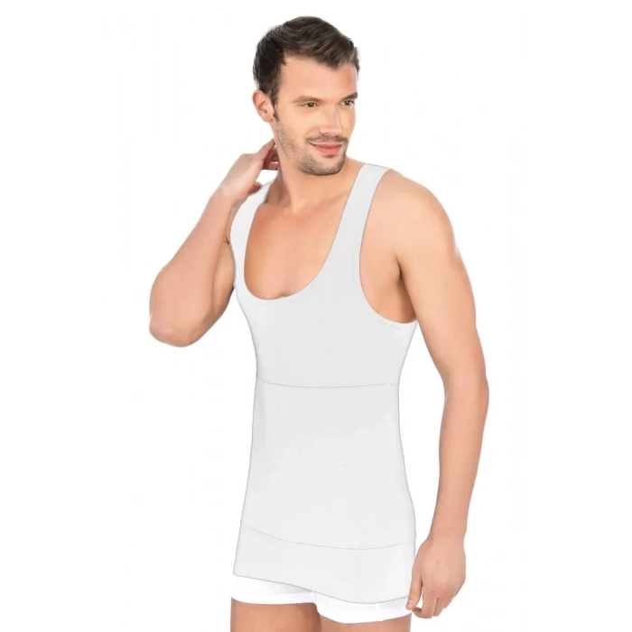 Giyim Beyaz  1400 Modal Cotton Erkek Atlet Korse
