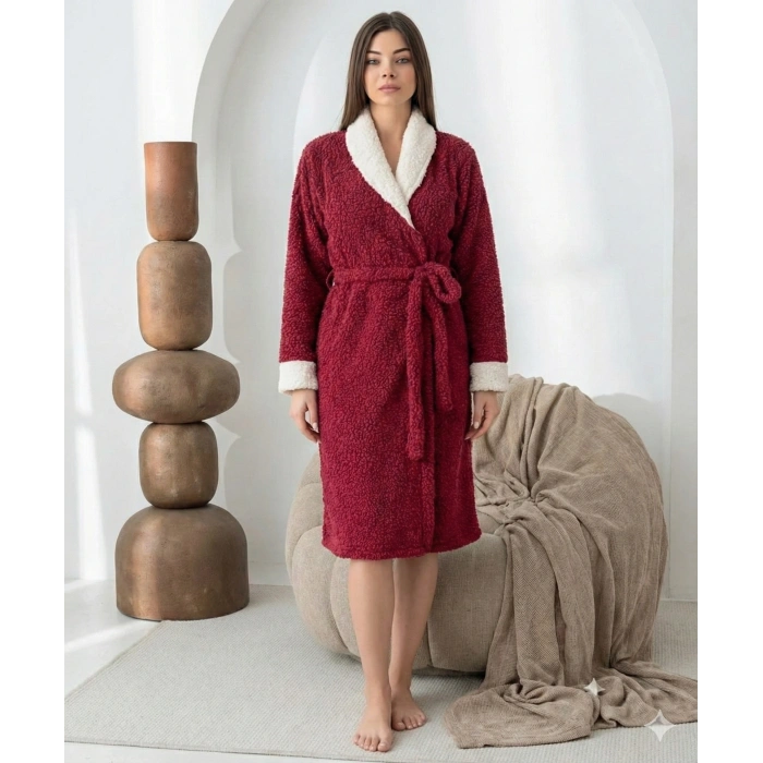 Giyim Boyraz 0042 Kadın Sharpi Welsolf Sabahlık