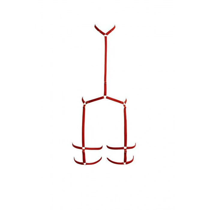 Giyim Boyun Bel Detaylı Jartiyer Harness - Brf150