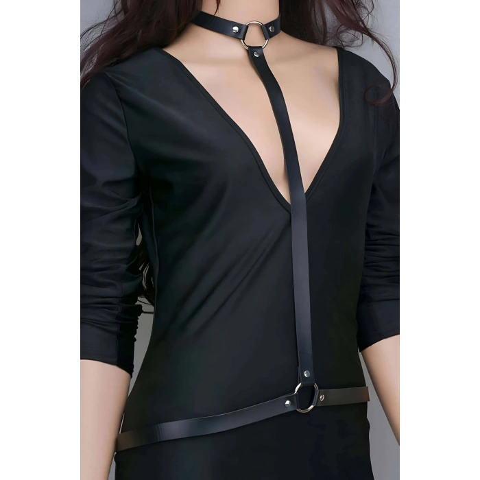 Giyim Boyun - Bel Şık Harnes - Brf201