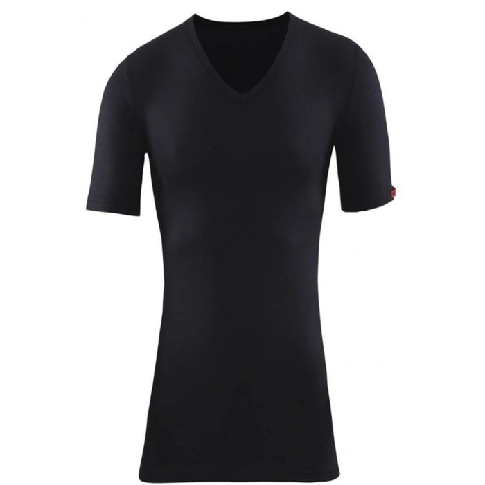 Giyim Bsm Unisex V Yaka Kısa Kol Termal Body 10303