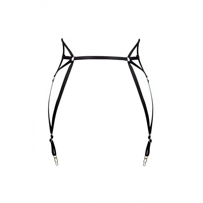 Giyim Çok Seksi Lastik Jartiyer Harness - Brf153