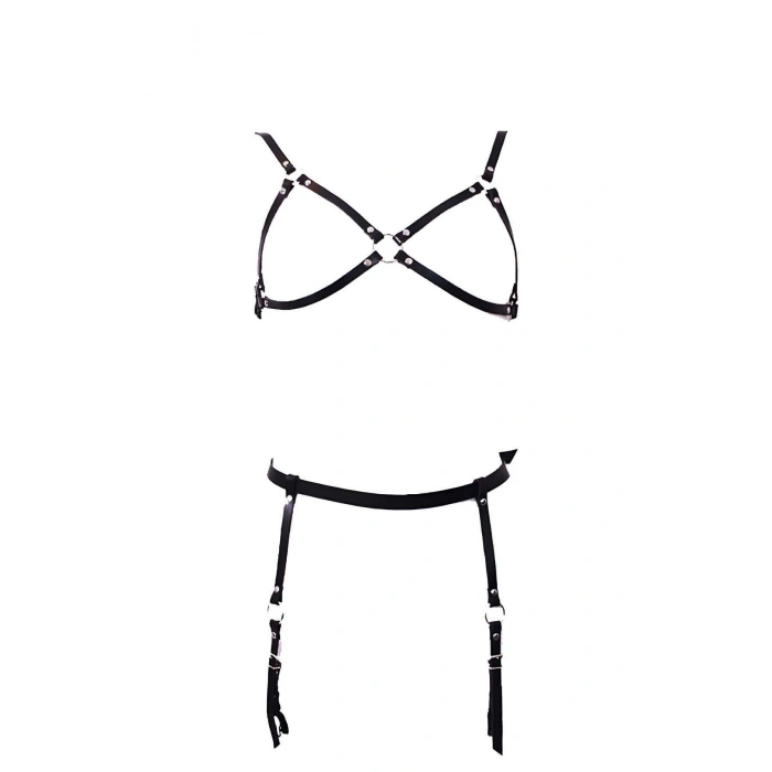 Giyim Deri Jartiyer Takım Harness - Brf228