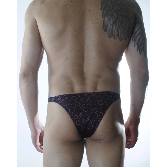 Giyim Erkek Daire Desenli Brazillian Slip