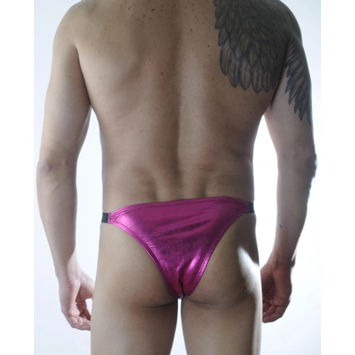 Giyim Erkek Fuşya Lame Brazillian Slip İç Giyim