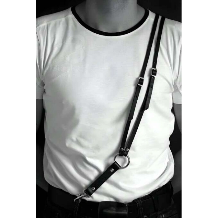 Giyim Erkek Omuzdan Askılı Göğüs Harness - Brfm98